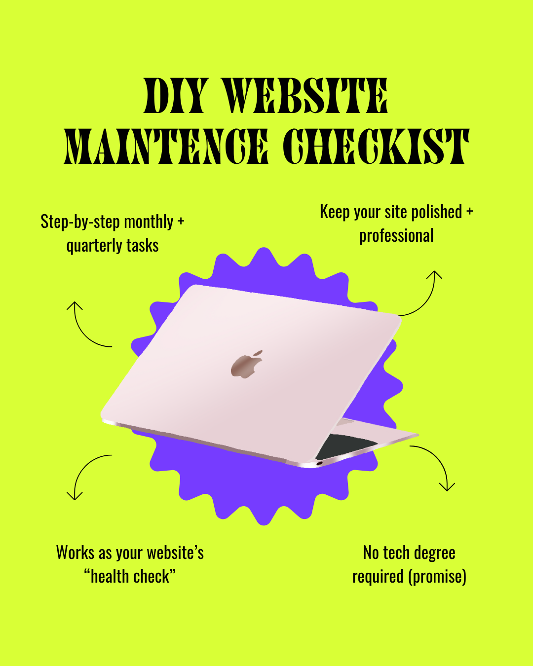 Freebie: DIY Website Maintenance Checklist