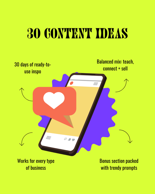 30 IG Content Ideas
