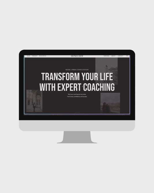 Show-it Website Template: Honey Dew